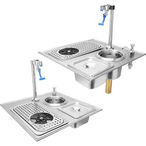 Lave-verres automatique professionnel avec robinet, ensemble de nettoyage pour verres, bar, café, commerce, rinçage évier (1/5)