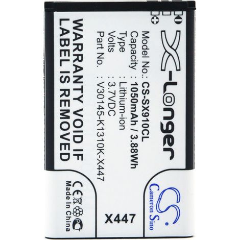 NX - Batterie téléphone 3.7V 1050mAh - V30145-K1310K-X447V30145-K1310K-X44 (1/3)
