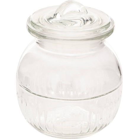 Vaso di vetro rotondo lizo da 0,8l - 5five (1/3)