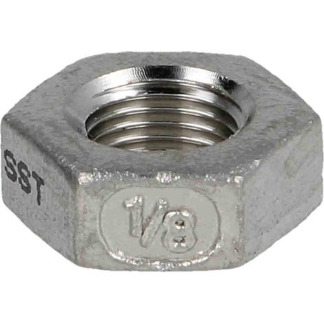 Contre-écrou inox hexagonal F1/4