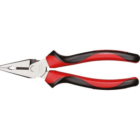 Pince universelle pour couper/tenir/tordre, Pour matériaux plats et ronds, Longueur 200 mm, R28302200 (1/3)