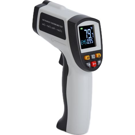 Thermomètre Laser GM750 Infrarouge, Pistolet de Mesure de Température Numérique pour Applications Industrielles