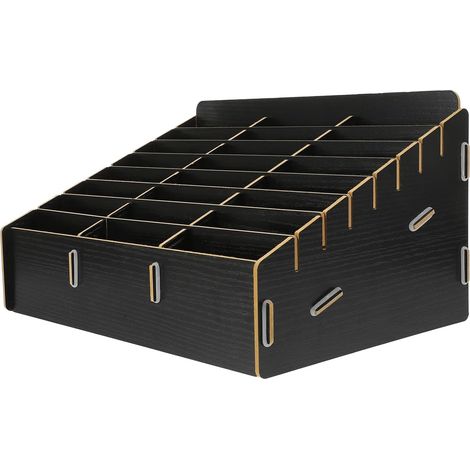 Holz schreibtisch organizer zur Aufbewahrung von Kleinteilen
