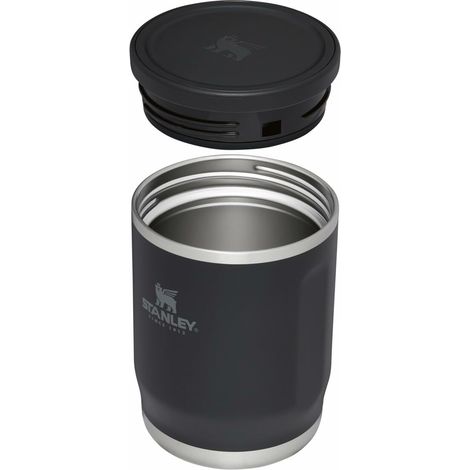 STANLEY 1913 Adventure To-Go Alimenti 0.53L - Mantiene Caldo/Freddo Per 6 Ore - Antigoccia - Contenitore Termico per Alimenti - Lavabile In Lavastoviglie - Senza BPA - Nero (1/5)