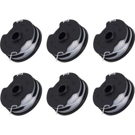 Lot de 6 bobines de rechange pour débroussailleuse sans fil Parkside PRTA 20-Li C3 IAN351753 (1/4)