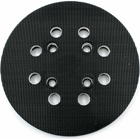 Platorello abrasivo per Bosch (Ø 125 mm, durezza media) con sistema di accessori per levigatrice roto-orbitale PEX 300/400 AE / 4000 AE / Advanced Orbit 18