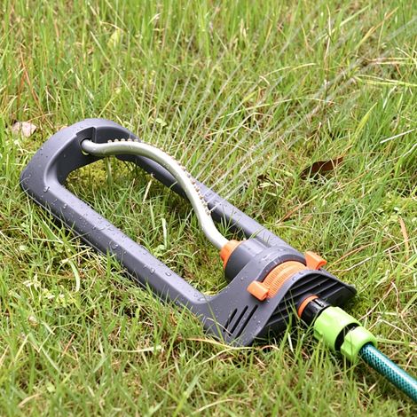 Fuleadture Arroseur oscillant automatique à connexion rapide 19 trous, un indispensable pour le jardinage, l'arrosage des pelouses et la pulvérisation des fleurs (1/5)