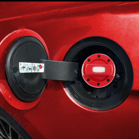 Bouchon décoratif de réservoir d'essence rouge pour Toyota Subaru BRZ GT86 FT86 Scion FRS FR-S (1/5)