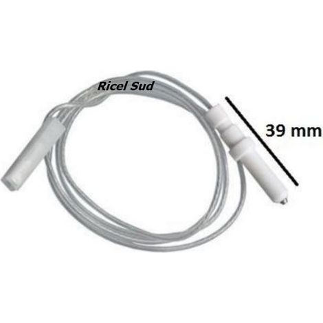 TECNOGAS GLEM GAS CANDELETTA ACCENSIONE ELETTRONICA TRIPLA CORONA H 3624 - 41.2