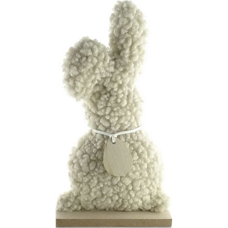 Kaemingk Oster-Hase Teddy beige 23 cm x 12 cm