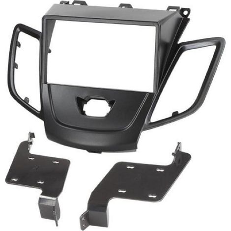 Facade autoradio KA277N compatible avec Ford Fiesta 08-13 - Sans Ecran - Noir - 2DIN