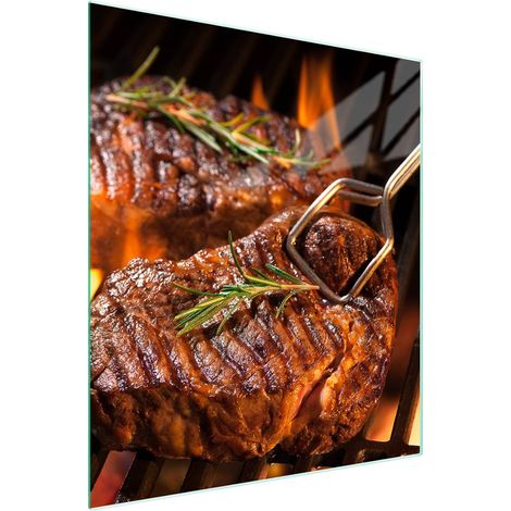 TAGLIERE IN VETRO 45x52 Grill (1/5)