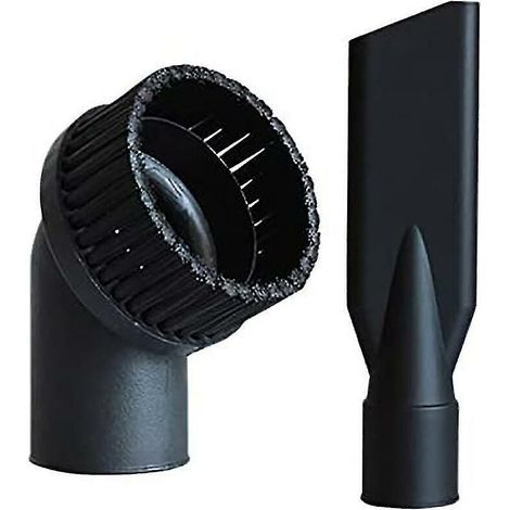 Aspirateur industriel brosse ronde et buse plate définit intérieur 44mm (1/2)