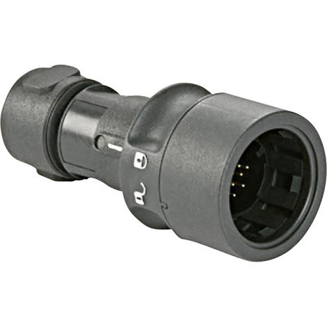 Bulgin PXP6010/02P/CR/0507 Rundsteckverbinder Stecker, gerade Gesamtpolzahl: 2 Serie (Rundsteckverbi