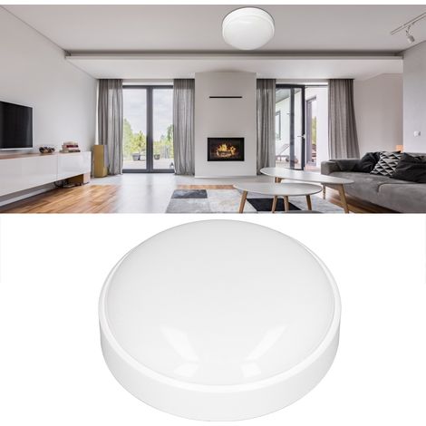 Plafonnier LED 20W/6500K, plafonnier rond, plafonnier d'intérieur, plafonnier résistant à l'humidité. (1/5)