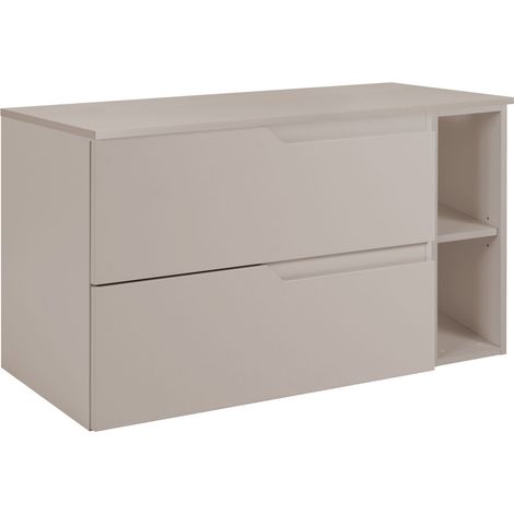 Waschtischunterschrank 100 cm - Farbe Kashmir - Modernes Design - Praktisch und elegant