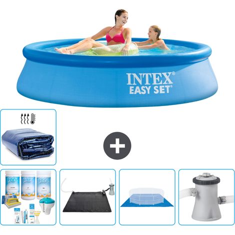 Intex Piscine Easy Set Ronde - 244x61 cm - 6-pièces S20120 (1/5)