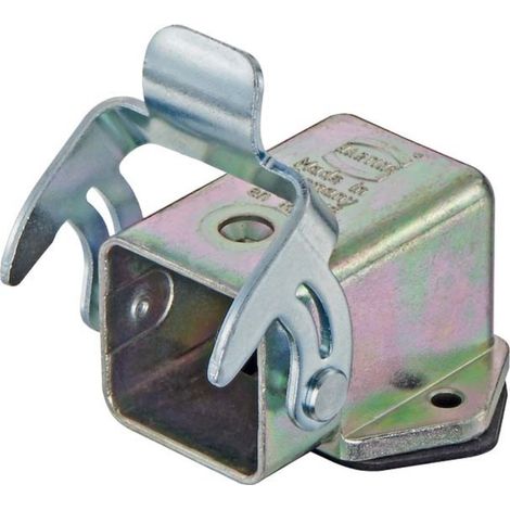Harting Winkliges Anbaugehäuse 3A ohne Abdeckkappe 09620030801 (1/2)