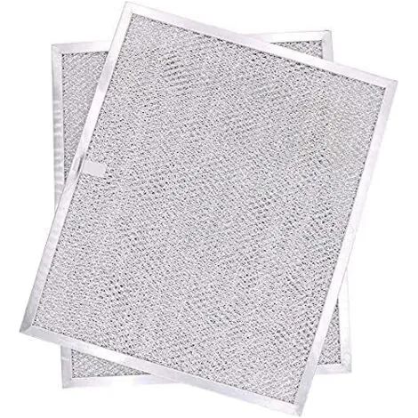 Filtre de rechange pour hotte aspirante 99010299 11-3/4" x 14-1/4" x 3/8" pour hottes aspirantes NuTone Allure WS1 QS2 et Broan QS1 30" (paquet de 2) (1/3)