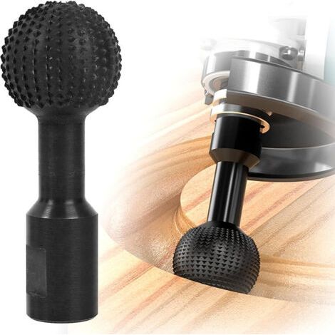 PA Sphärischer Schleifkopf, sphärischer Fräser aus Kohlenstoffstahl, Holzschnitzerei, 14-mm-Schnittstelle für 115/125 Winkelschleifer (1/3)