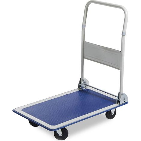 Carrello portapacchi in ferro avec manico ripiegabile portata 150 kg (1/3)