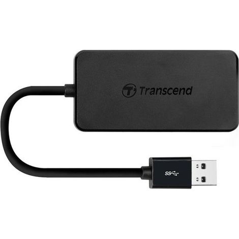 Concentrador USB Transcend HUB2 (4x USB-A 3.0, USB-A 3.0 macho) (1/4)