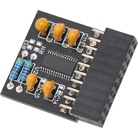 Module de Sécurité TPM 2.0 20 Pins LPC - Compatible Windows 10/11, Installation Facile et Fiable - Pour PC de Bureau et Serveurs (1/5)