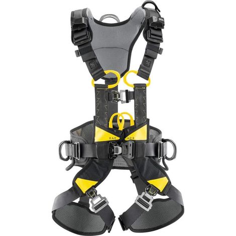 Sicherheitsgeschirr Petzl Volt Wind schwarz Größe T2 L