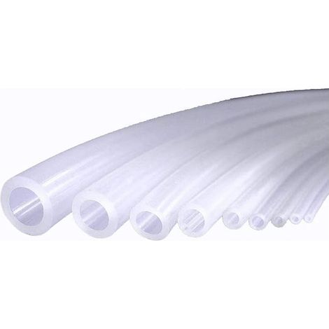 Flexible silicone hose, diameter (inner x outer): 16 x 21 mm, wall thickness: 2.5 mm, length: 1 m, air or water hose
