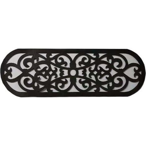 Lot de 2 tapis d'escalier antidérapants pour escaliers en bois - Tapis décoratifs robustes avec contrôle de traction - Tapis d'extérieur en caoutchouc (74 23 cm 2) (1/3)