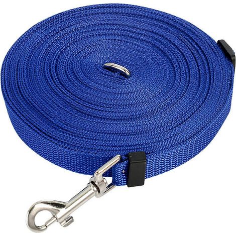 Verstellbare und tragbare 10 Meter lange Hundeleine für große Hunde, ideal zum Wandern, Campen, Training und Schwimmen (1/5)