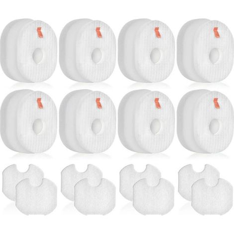 Ersatzfilter für Shark Rocket Staubsauger HV301, HV300, HV292, HV300W, HV302, HV305, HV310, UV540, CS100, Set mit 4 Schaumstofffiltern, Filz- und Nachfiltern, Ersatzteil XFFV300 (1/5)