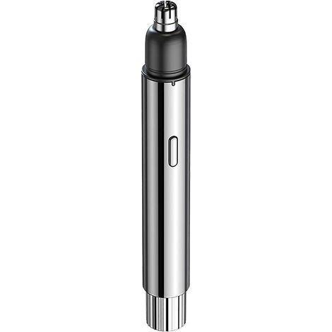 Tondeuse à poils de nez électrique rechargeable, tondeuse à poils d'oreilles et de sourcils, appareil de coupe de cheveux en métal (1/5)