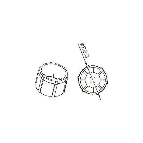Kit adaptateur rond 28,5 x 0,75 mm CAME 001YK3102