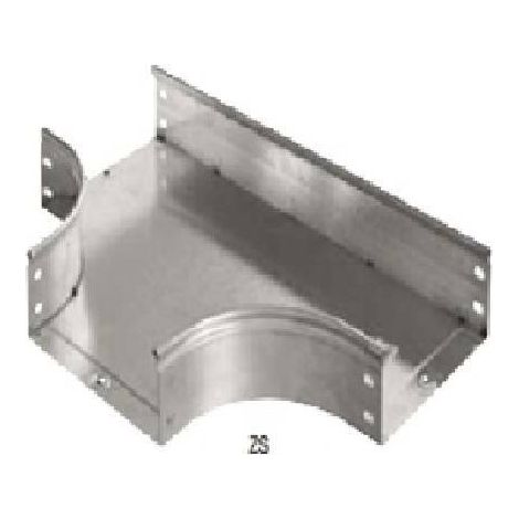 Derivazione piana a t portacavi acciaio zincato zs h80 b150 sati dpt 1040353
