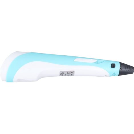 Kit stylo d'impression 3D avec filament PLA, câble de données USB et base, jouet d'artiste, bleu anglais (1/5)