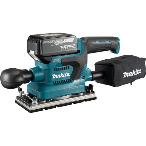 Ponceuse orbitale Makita DBO382Z 18 V (sans batterie et chargeur)