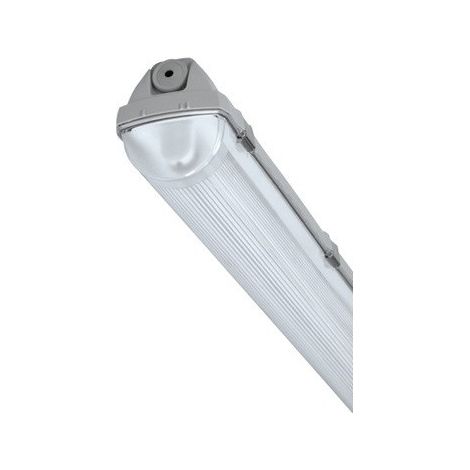 Luminaire etanche 1x49W Ballast electronique polycarbornate (0090775) (1/2)