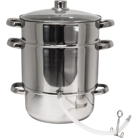 Extracteur de jus à vapeur inox 26 cm