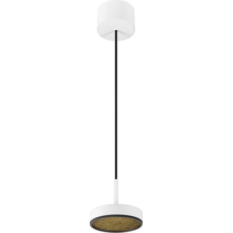 Suspension Grip Flat blanc avec noir Ø 14cm - 1009015