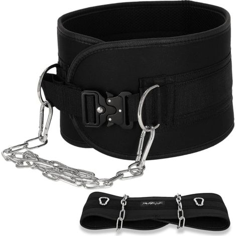 Ceinture lestée robuste avec chaîne - Premium P02
