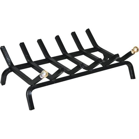 Brucialegna Per Camino Piccolo In Ferro Battuto - Cm 45X35Xh.16