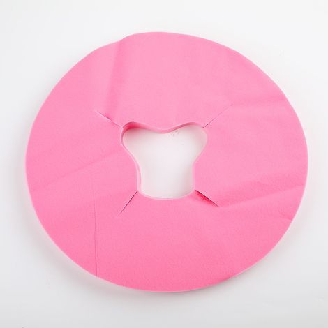100 Feuilles Jetable Housses de Protège Têtière pour Table de Massage 28 x 29.5cm rose (1/5)
