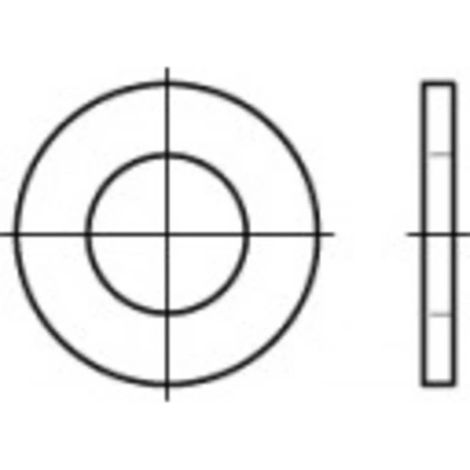 [GEBRAUCHT] B-Ware Toolcraft Unterlegscheibe Scheibe Din126 Stahl 30 Mm 50 Mm 100 Stück