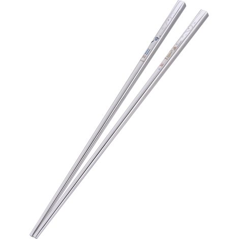 Baguettes En Acier Inoxydable 304 Gravure Laser Pour Sushi Et Nouilles Repas Quotidien 1 Paire (1/2)