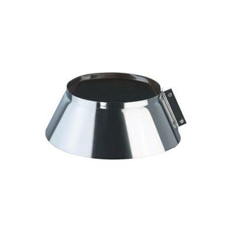Scossalina monoparete in acciaio inox dm 100 mm