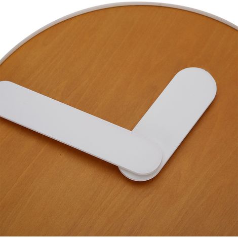 Horloge murale simple sans trotteuse, décoration murale pour salon ou chambre. (1/5)