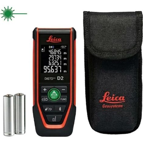 Leica Disto D2G Laser-Entfernungsmesser – grüner Laser (1/3)