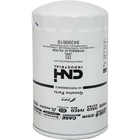 Filtro de aceite hidr谩u. CNH NEW HOLLAND 84399618 (1/2)