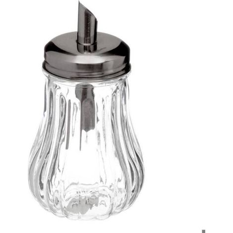 Sucrier en verre couvercle inox 18cl - 5 five simply smart (1/5)